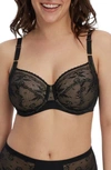 SKARLETT BLUE SKARLETT BLUE LACY UNDERWIRE FULL COVERAGE BRA