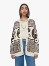 MOTHER THE LONG DROP CARDIGAN THE GOOD AND THE BAD SWEATER (ALSO IN S, M,L, XL)