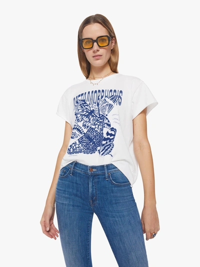 Mother The Raw Rowdy Metamorphosis T-shirt (also In Xs, S,l, Xl) In White