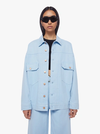 Mother Snacks! The Big Bite Barrymore Jacket (also In X, M,l, Xl) In Blue