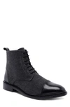 Anthony Veer Men's Monroe Lace-up 6" Goodyear Casual Dress Boots In Grey