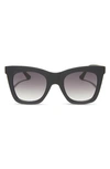 DIFF DIFF 50MM TALIA SQUARE SUNGLASSES