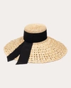 Eugenia Kim Mirabel Natural Straw Wide-brim Sun Hat In Neutrals