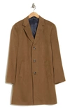 Nautica Camber Wool Blend Coat In Camel