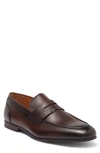 Vittorio Russo Millar Penny Loafer In Vit Val Dk Brown