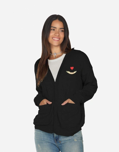 Lauren Moshi Jamila Floral Eye Love In Black