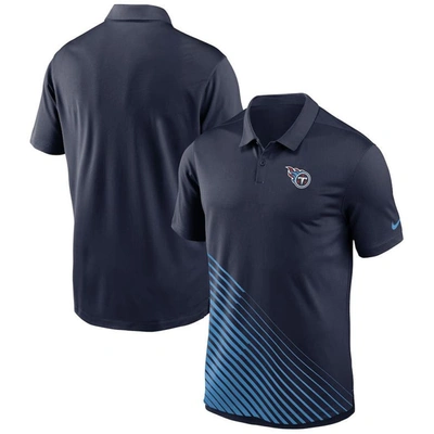 Nike Men's  Navy Tennessee Titans Vapor Performance Polo Shirt