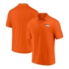 Fanatics Branded Orange Denver Broncos Component Polo In Orange
