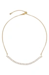 TED BAKER MELLRI ICON CUBIC ZIRCONIA NECKLACE