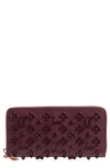 CHRISTIAN LOUBOUTIN PANETTONE SPIKED CALFSKIN WALLET