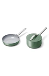 CARAWAY CARAWAY NONSTICK CERAMIC MINI FRY PAN & SAUCE PAN SET