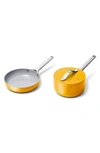 CARAWAY CARAWAY NONSTICK CERAMIC MINI FRY PAN & SAUCE PAN SET