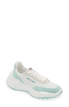 Casablanca Lace-up Low-top Shoes In White/ Mint