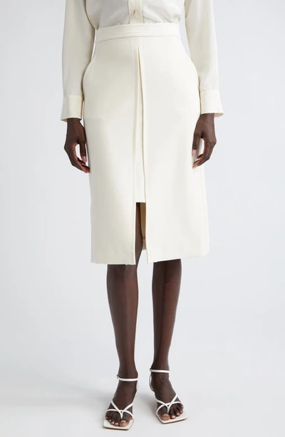 ST JOHN SIGNATURE STRETCH CREPE SUITING SKIRT
