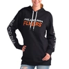 G-III 4HER BY CARL BANKS G-III 4HER BY CARL BANKS BLACK PHILADELPHIA FLYERS OVERTIME PULLOVER HOODIE