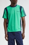 Y-3 X WALES BONNER 3-STRIPES RECYCLED POLYESTER T-SHIRT