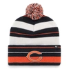 47 '47 NAVY CHICAGO BEARS POWERLINE CUFFED KNIT HAT WITH POM
