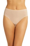 Shop Chantelle Lingerie Soft Stretch High Cut Briefs In Ultra Beige