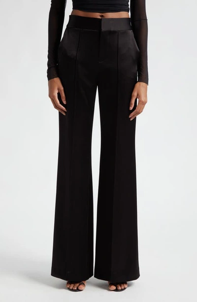 ALICE AND OLIVIA DYLAN HIGH WAIST WIDE LEG PANTS