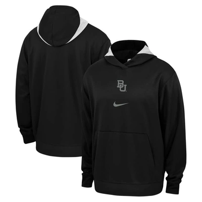 Nike Baylor Spotlight  Men's College Hoodie In Black