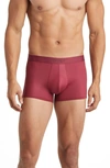 2(x)ist Men's Solid No-show Boxer Trunks In Cordavan