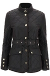 BURBERRY BURBERRY QUILTED WAXED JACKET