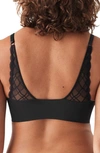 TRUE & CO. TRUE BODY BOOST TRIANGLE LACE CONVERTIBLE STRAP BRA