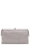 HOBO LAUREN LEATHER DOUBLE FRAME CLUTCH