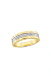 Delmar Diamond Band Ring In Yellow