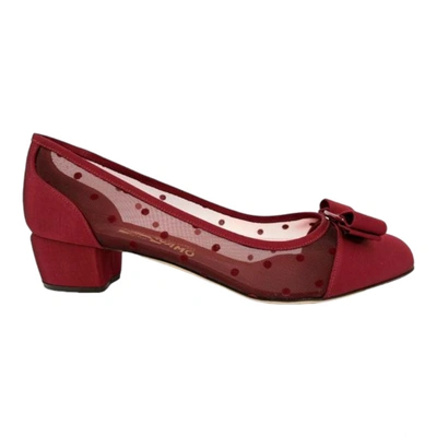 Ferragamo Salvatore  Vara Dots Women's 724111 Red Pumps In Multi