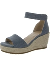 Soul Naturalizer Oakley Ankle Strap Platform Wedge Espadrille Sandal In Multi