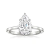ROSS-SIMONS PEAR-SHAPED LAB-GROWN DIAMOND SOLITAIRE RING IN 14KT WHITE GOLD