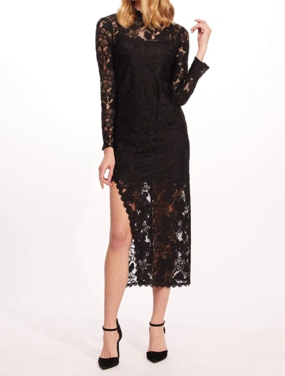 Eva Franco Faustino Dress In Euphoria Lace In Black