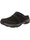 Easy Spirit Equinox Womens Leather Sip On Slipper Shoes In Black