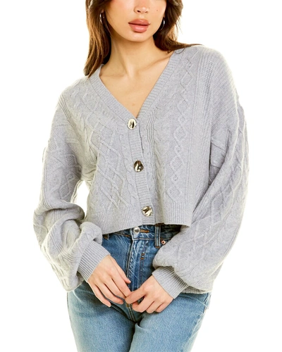 Cami Nyc Darcy Wool Cardigan In Grey