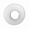 Nova Of California Set Of 2 Sunburst 36in Round Wall Mirrors