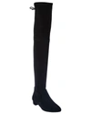 Stuart Weitzman Genna Over-the-knee Boot In Black