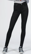 Black Orchid Gisele High Rise Super Skinny Denim In So Black In Black