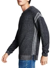 AND NOW THIS MENS OVERSIZED PULLOVER CREWNECK SWEATER