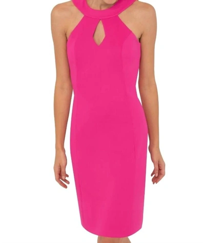 Gretchen Scott Sublime Dress In Solid Pink