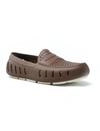 FLOAFERS MEN'S COUNTRY CLUB DRIVER WATER SHOES IN DRIFTWOOD BROWN/COCONUT