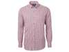Cutter & Buck Versatech Multi Check Stretch Mens Big And Tall Long Sleeve Dress Shirt In Pink