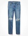 American Eagle Outfitters Ae Stretch Ripped '90s Skinny Jean In Blue
