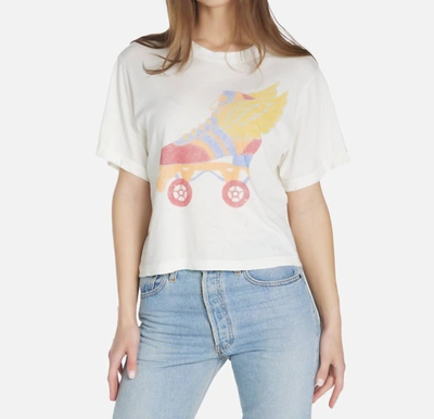Lauren Moshi Rue Retro Skate In Milk