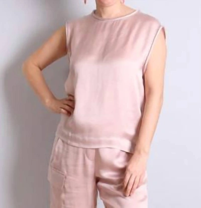 Tela Woman Top Light Pink Size 8 Cupro