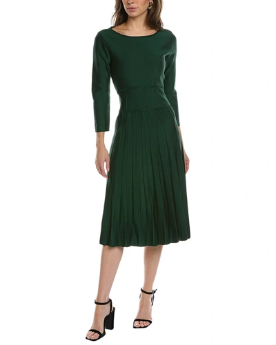 Carolina Herrera Bateau Neck In Green