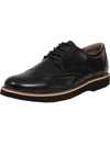 Deer Stags Walkmaster Leather Wingtip Derby In Black