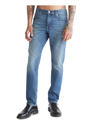 Calvin Klein Jeans Est.1978 Mid-rise Slim Fit Jeans In Multi