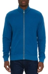 Robert Graham Men's Moser Knit Full-zip Sweater In Blue