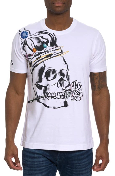 Robert Graham Crown Royale T-shirt In White